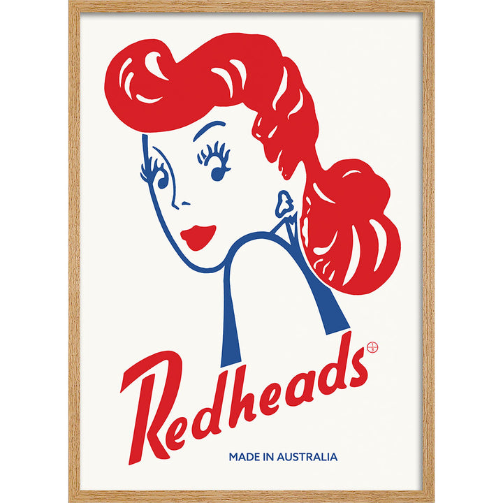 REDHEADS MATCHES FRAMED SET