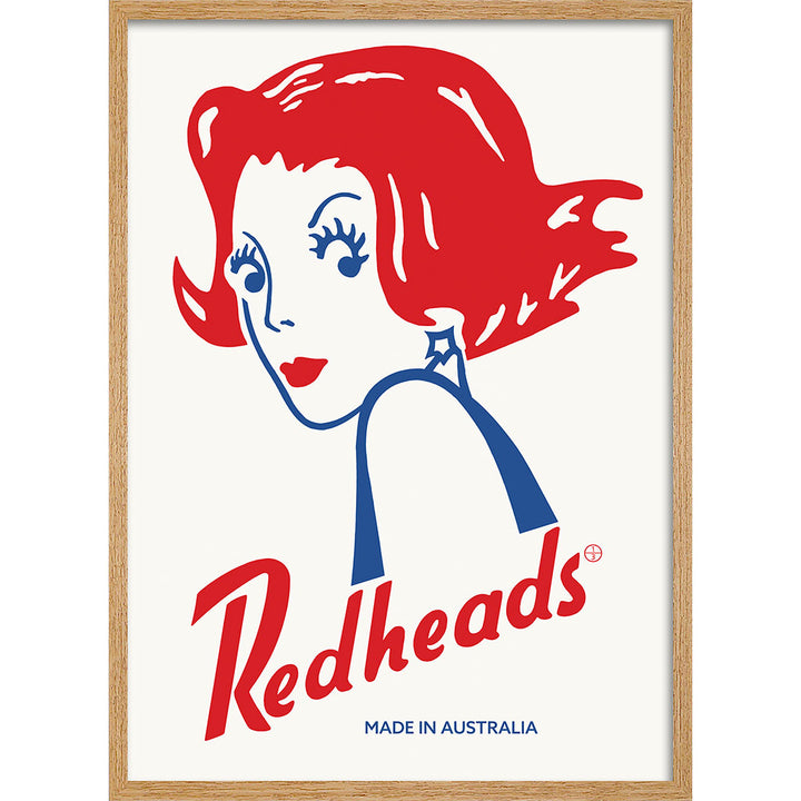 REDHEADS MATCHES FRAMED SET