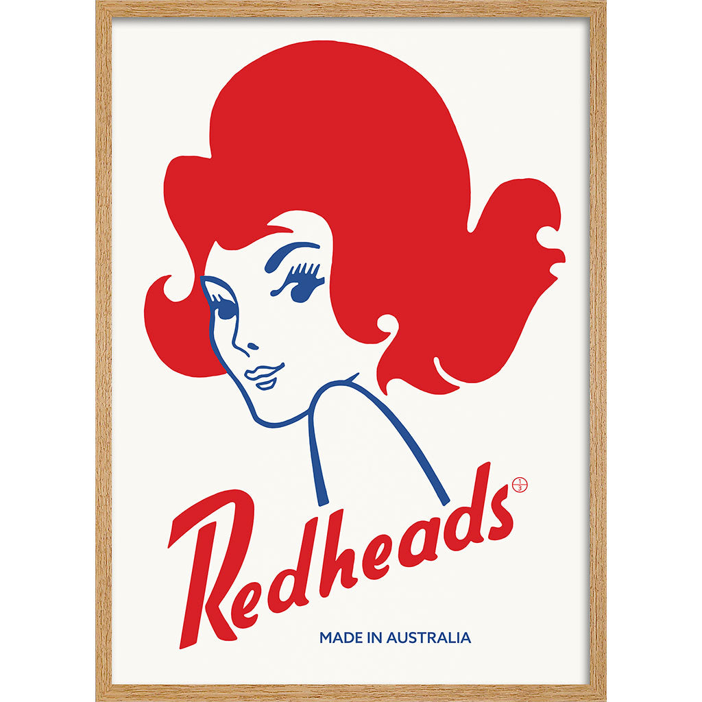 REDHEADS MATCHES FRAMED SET