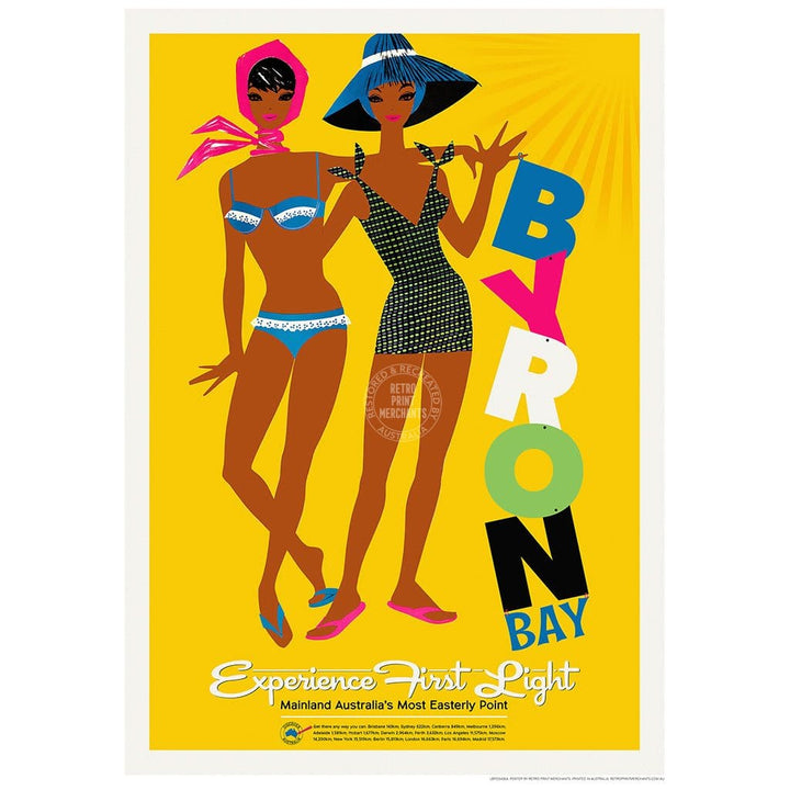 Byron Bay | Australia 422Mm X 295Mm 16.6 11.6 A3 / Unframed Print Art