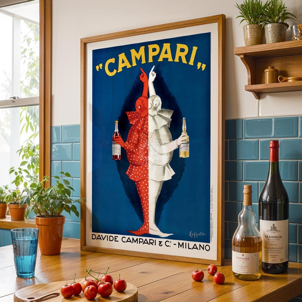 CAMPARI TWINS 1921 | ITALY Print Art