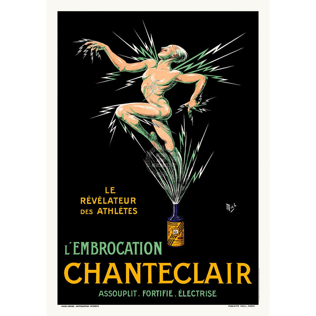 CHANTECLAIR 1917 | FRANCE Print Art