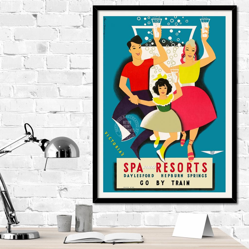 Daylesford & Hepburn Springs | Australia Print Art