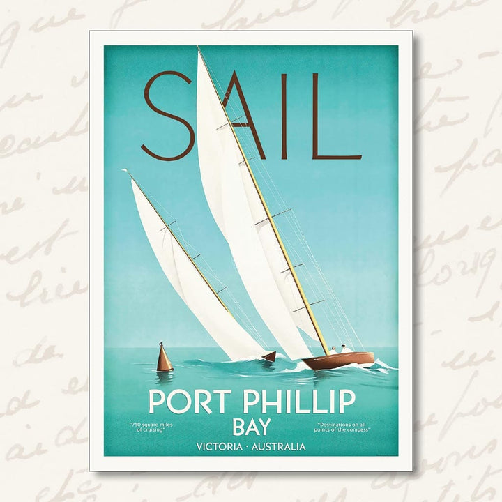 Greeting Card | Sail Port Phillip Bay Greeting Cards