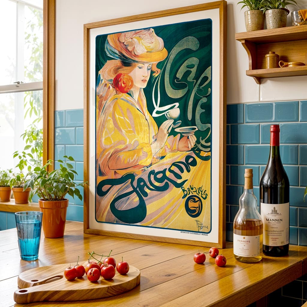 JACQMOTTE COFFEE 1896 | BELGIUM Print Art