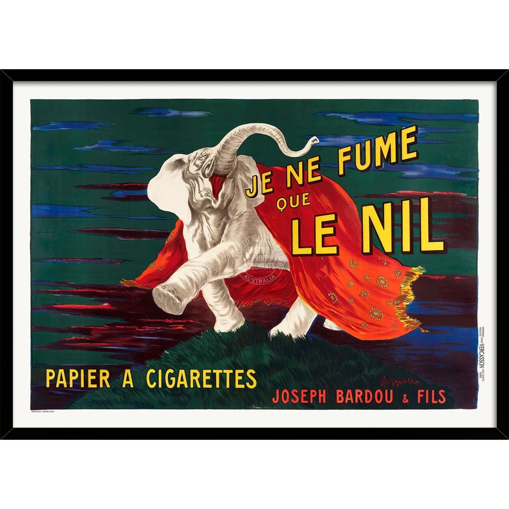Le Nil Elephant 1912 | France Print Art