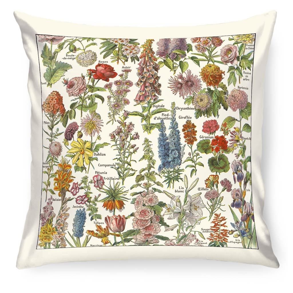 Linen Cushion Cover | Fleurs Linen Cushion Cover