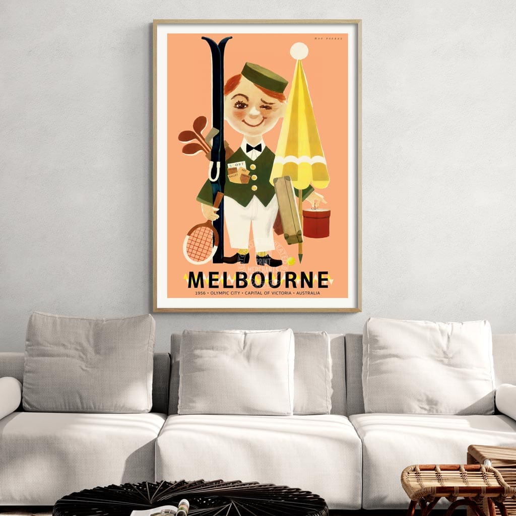 Melbourne 1956 Olympics | Australia Print Art