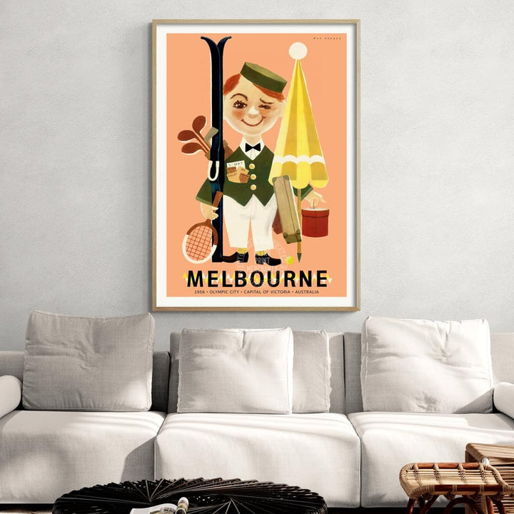 Melbourne 1956 Olympics | Australia Print Art