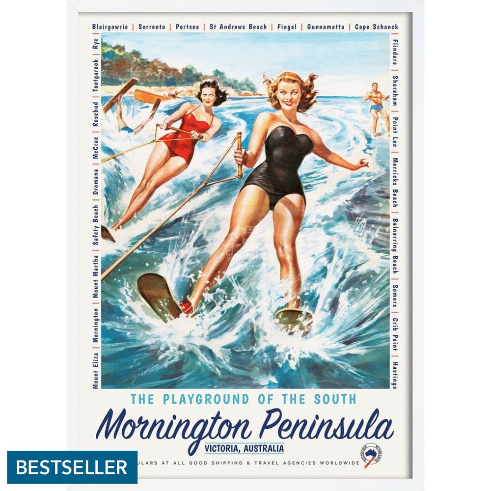 Mornington Peninsula: The Playground Of South | Australia 422Mm X 295Mm 16.6 11.6 A3 / White Print