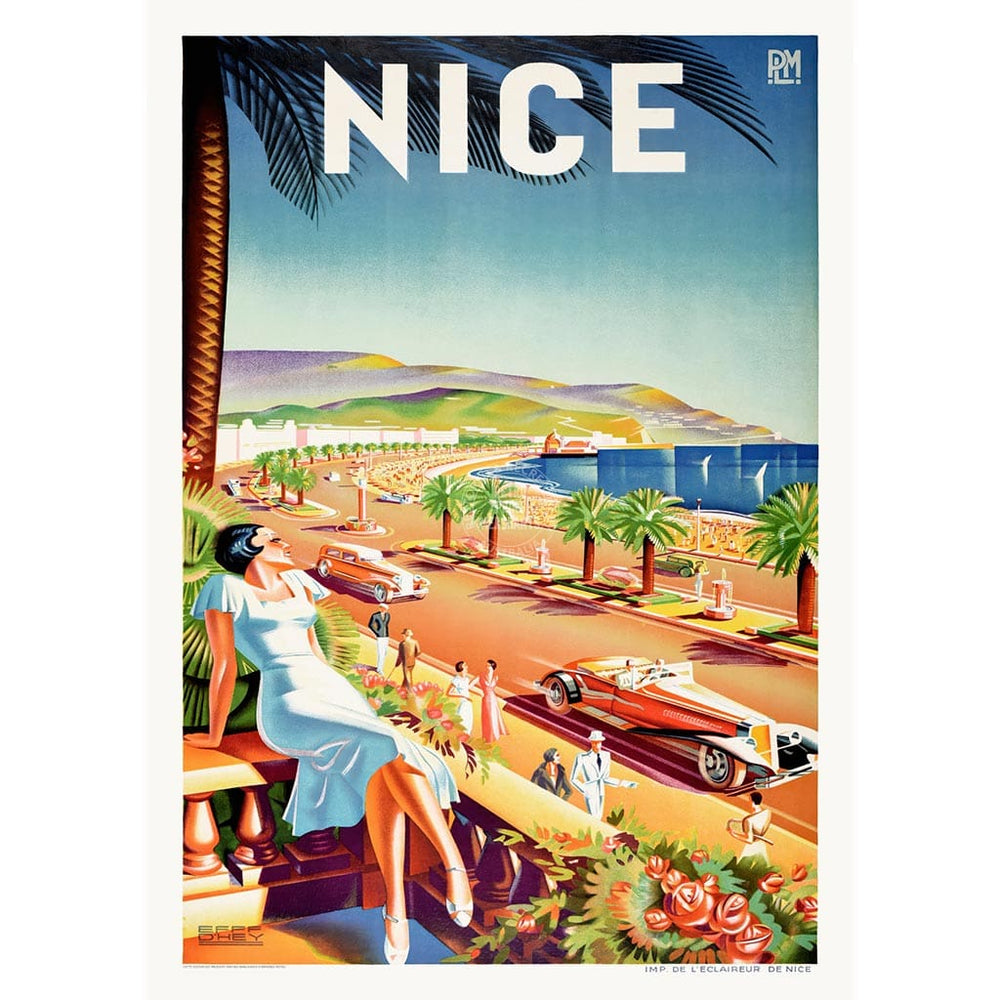 Nice 1935 | France Print Art