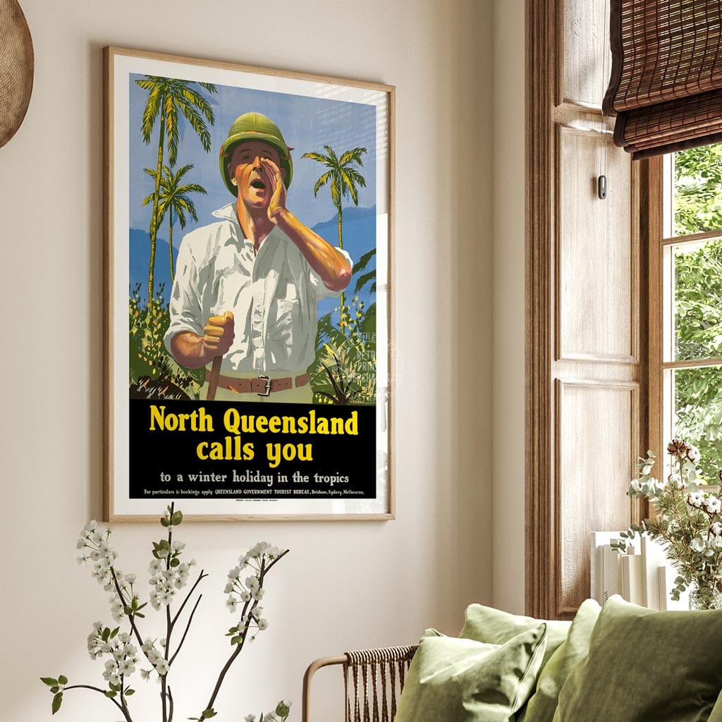 NORTH QUEENSLAND CALLS YOU | AUSTRALIA Print Art