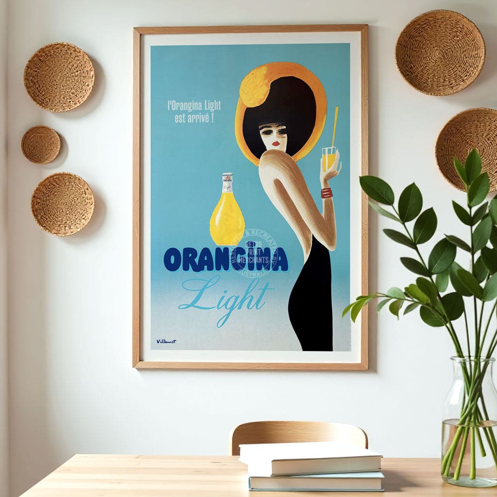 ORANGINA LIGHT | FRANCE Print Art