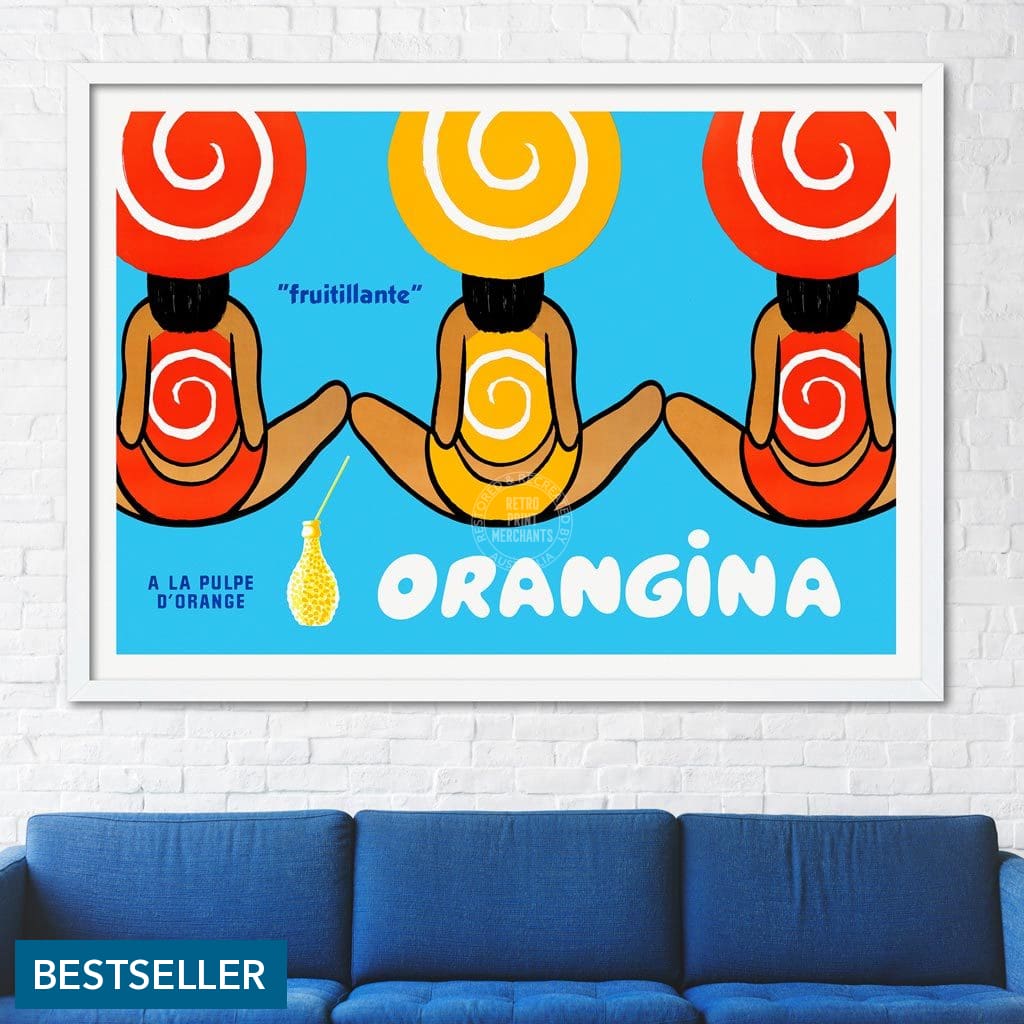 Orangina Triplets | France Print Art