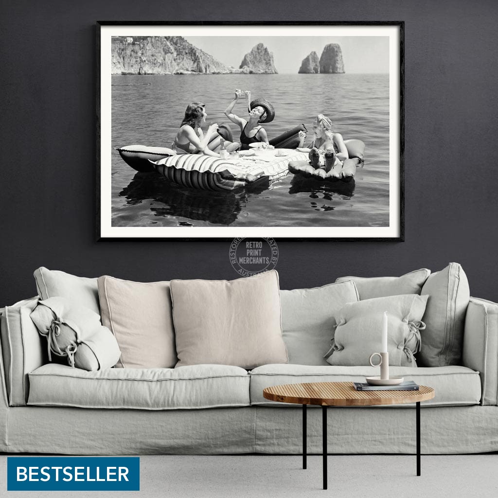 Pasta Off Capri | Italy Print Art