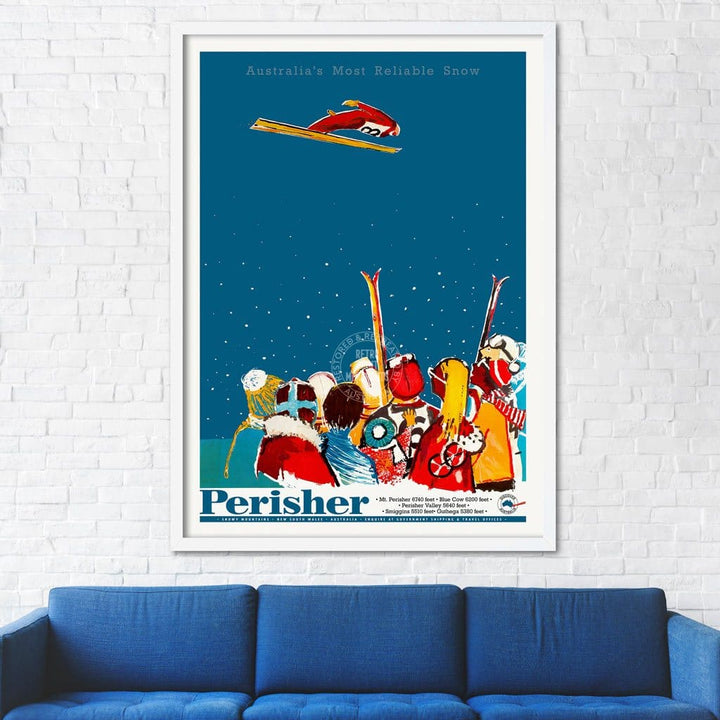 Perisher: Australias Most Reliable Snow | Australia Print Art