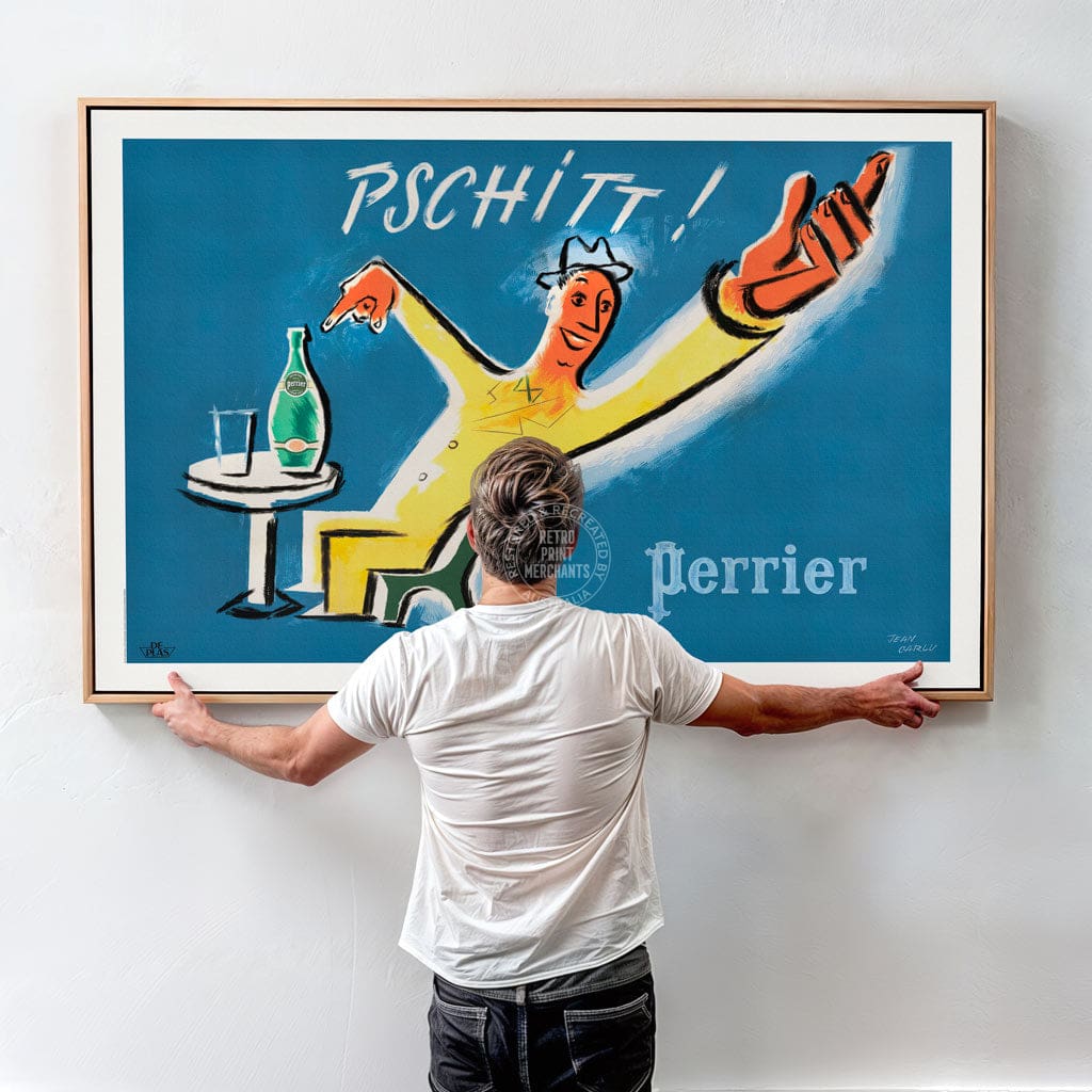 PERRIER PSCHITT 1950 | FRANCE Print Art