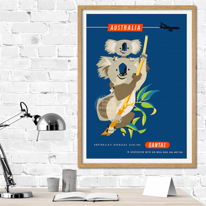 Qantas Koalas | Australia Print Art