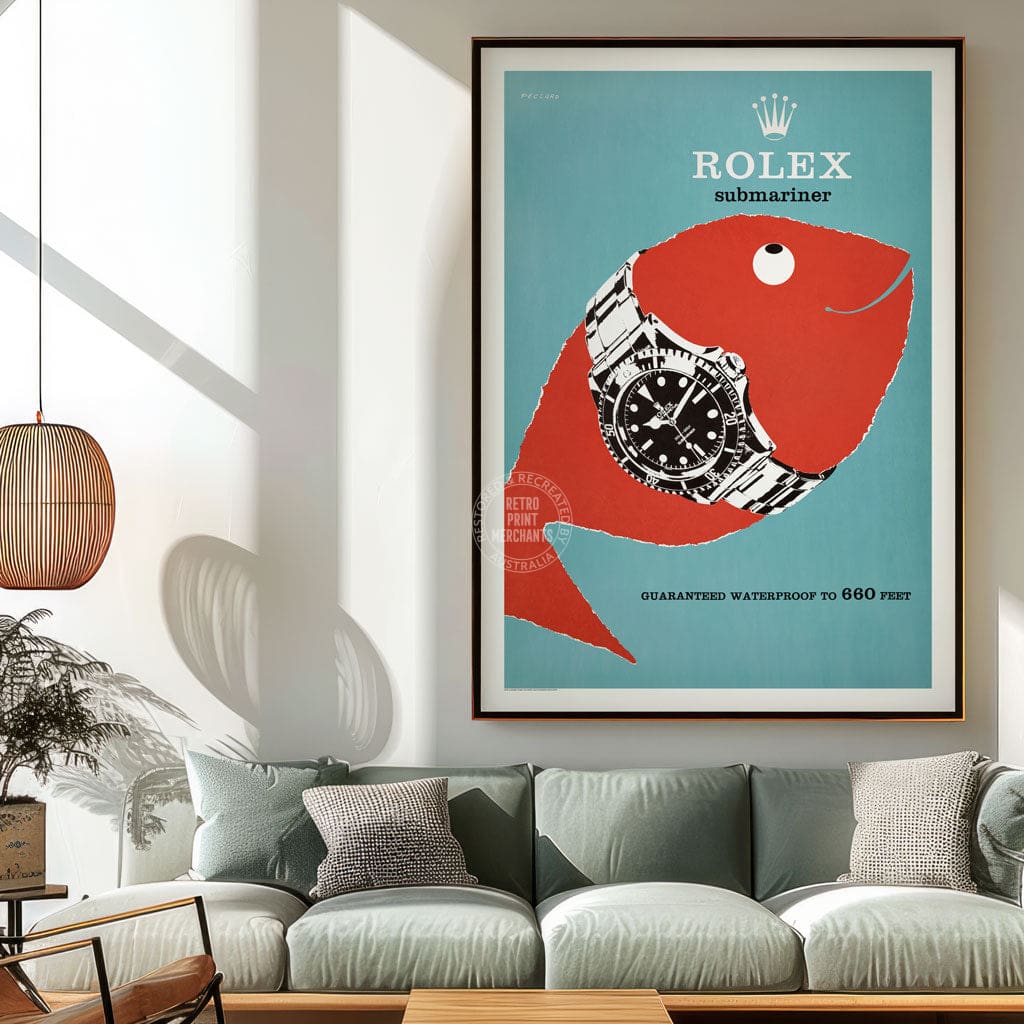 ROLEX SUBMARINER 1959 | SWITZERLAND Print Art