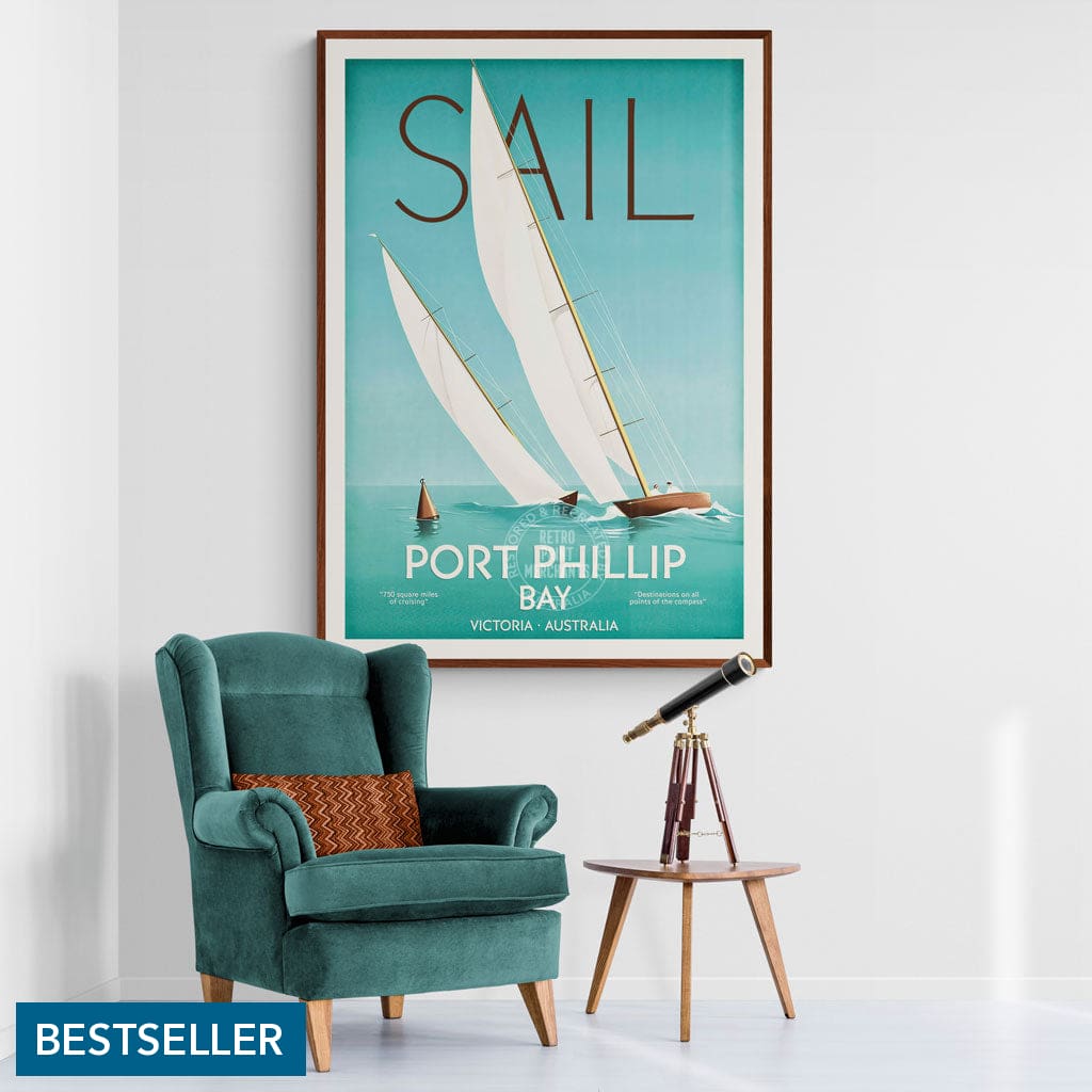 Sail Port Phillip Bay | Australia Print Art
