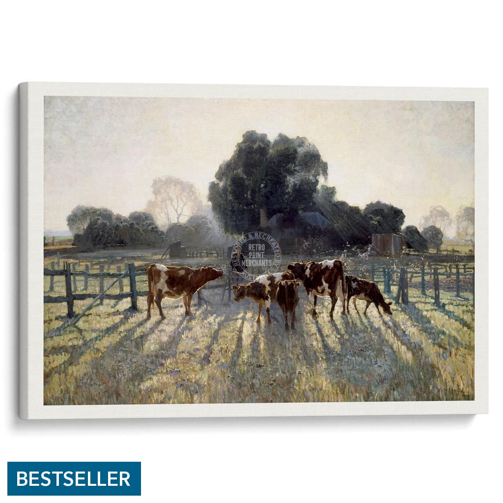 SPRING FROST | AUSTRALIA A3 | 297 x 420mm | 11.7 x 16.5 inches / Stretched Canvas Print Art