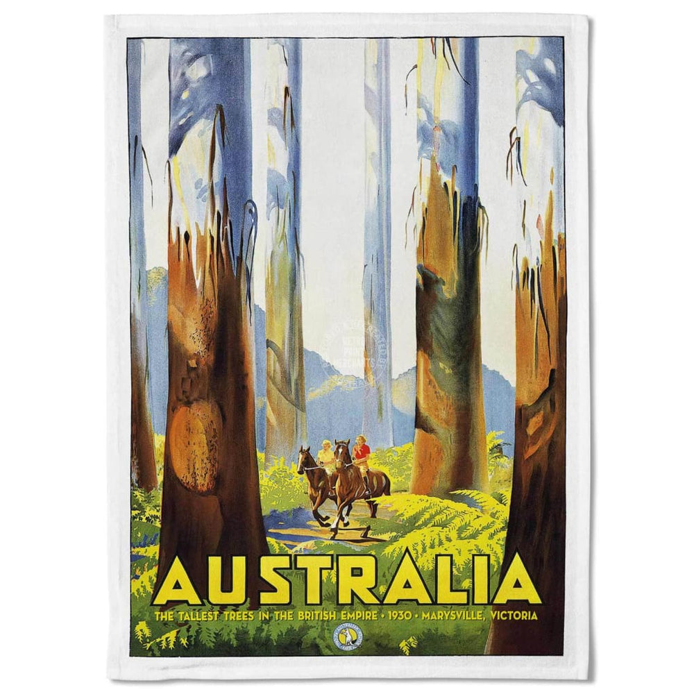 Linen Tea Towel | Australia Bush Linen Tea Towel