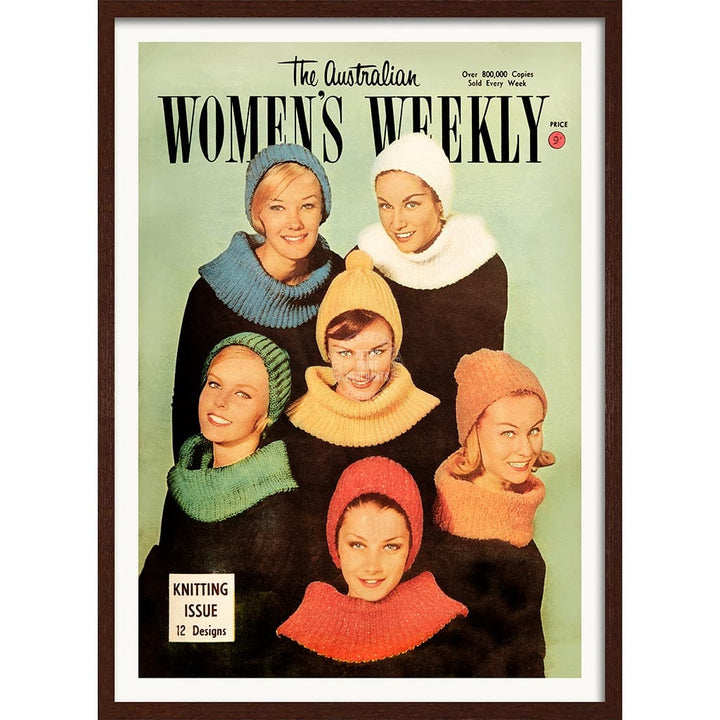The Australian Women’s Weekly 1961 Knitting Issue | Australia A3 297 X 420Mm 11.7 16.5 Inches /