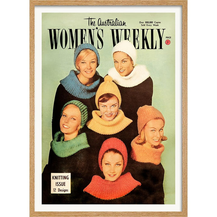 The Australian Women’s Weekly 1961 Knitting Issue | Australia A3 297 X 420Mm 11.7 16.5 Inches /
