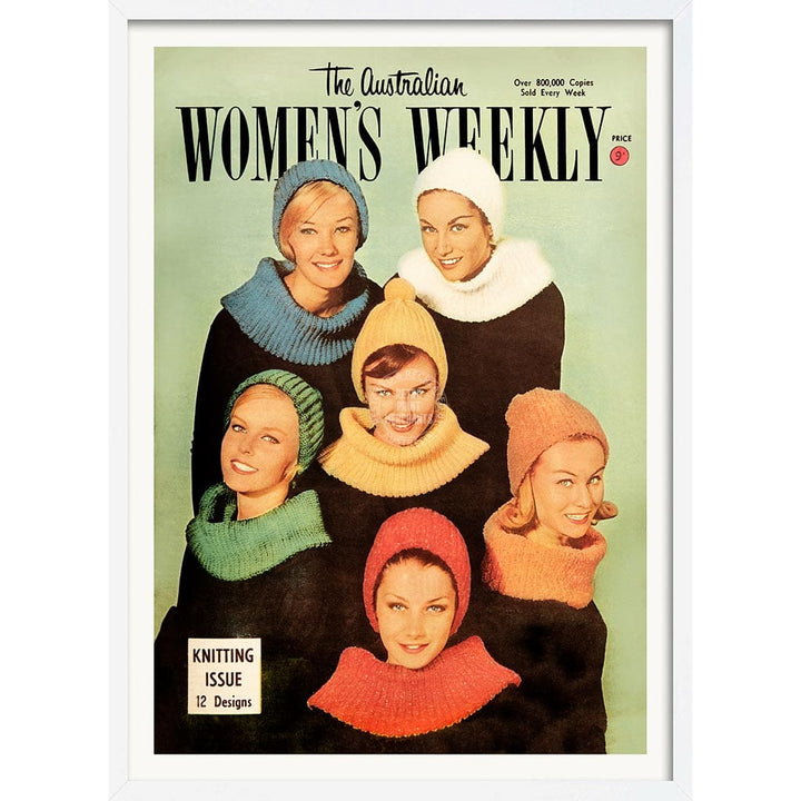 The Australian Women’s Weekly 1961 Knitting Issue | Australia A3 297 X 420Mm 11.7 16.5 Inches /