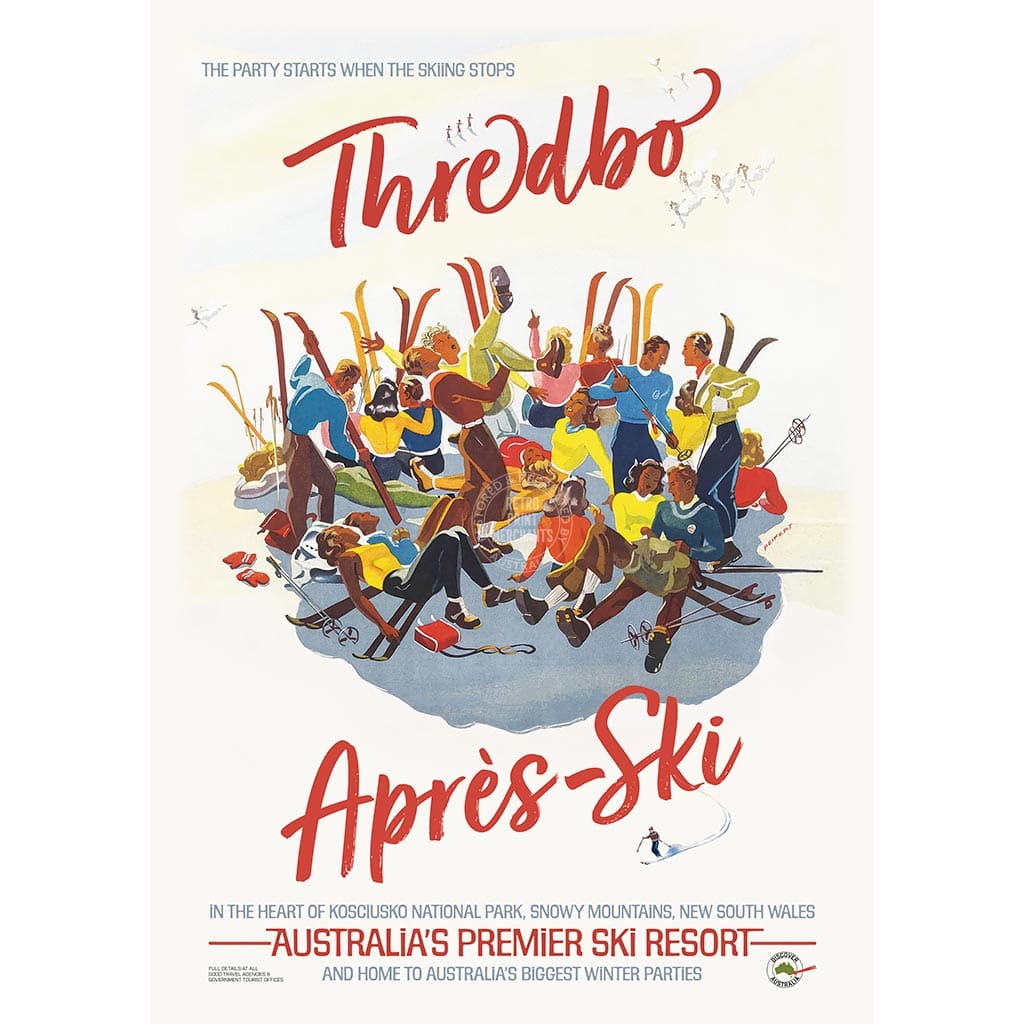 Thredbo Apres-Ski | Australia Print Art