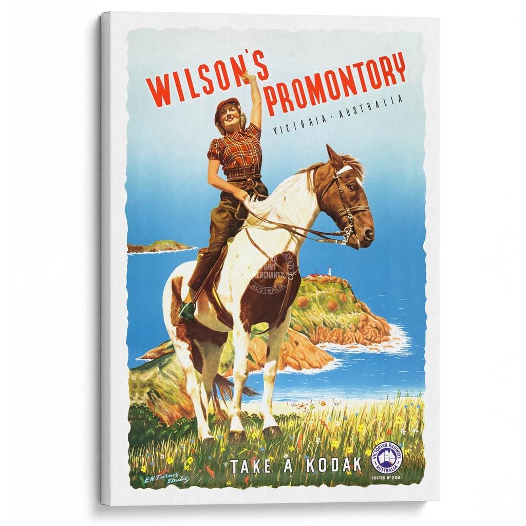 Wilsons Promontory | Australia A3 297 X 420Mm 11.7 16.5 Inches / Stretched Canvas Print Art