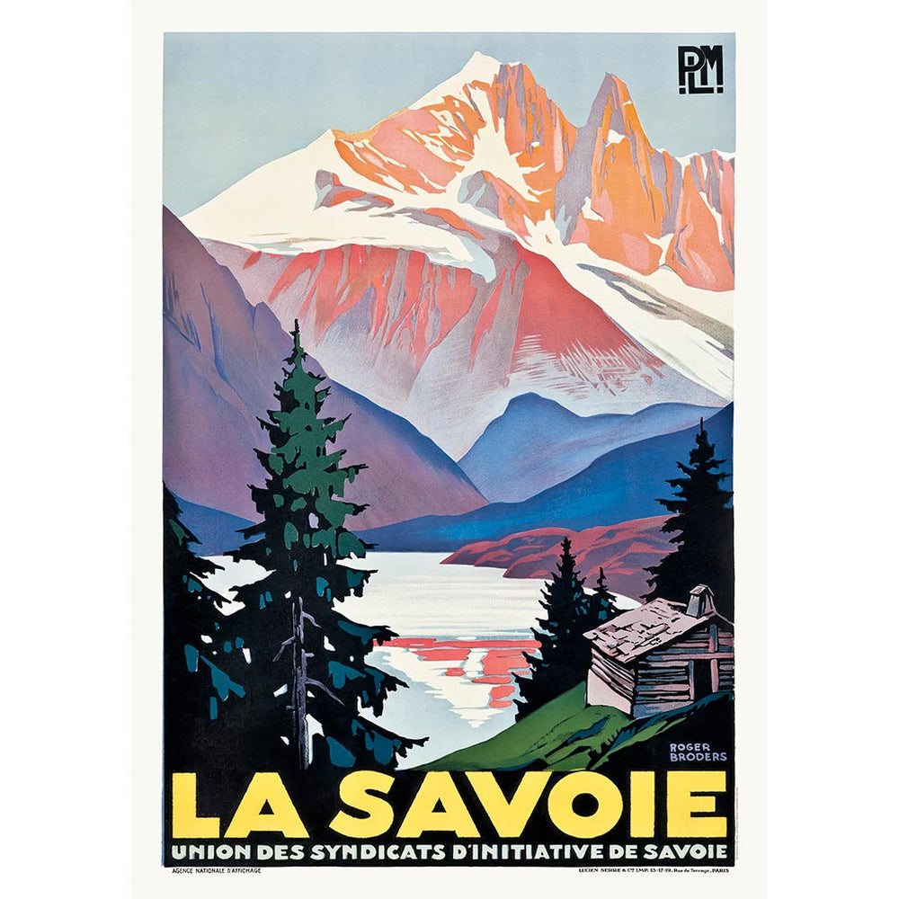 La Savoie 1930 | France Print Art