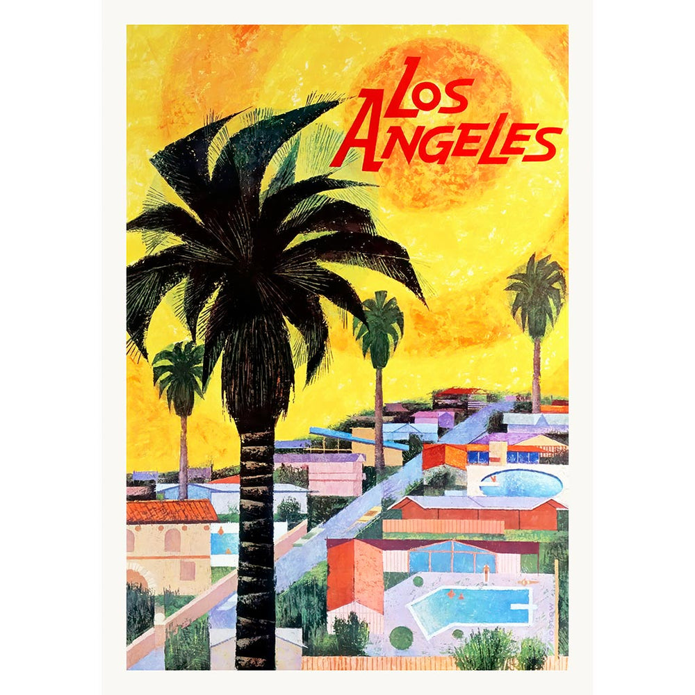 Los Angeles 1964 | Usa Print Art