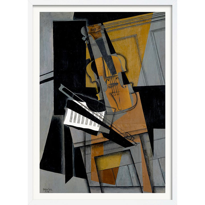 Juan Gris The Violin | Cubism Painting Art Print