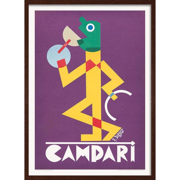 Campari by Depero 1928 | Italian Vintage Futurist Wall Art Print