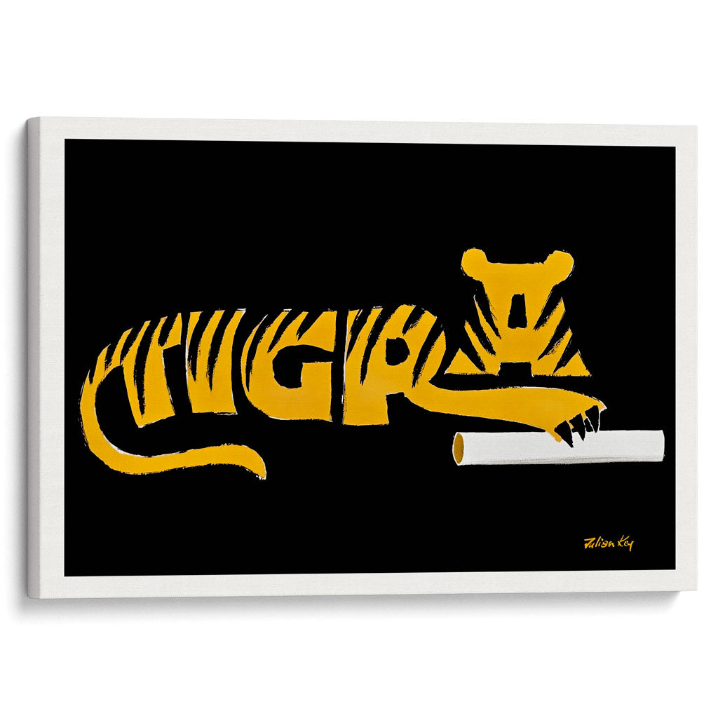 Tigra Poster 1965 | Belgian Vintage Advertising Wall Art Print
