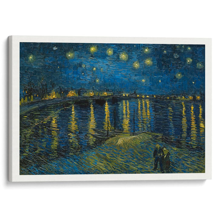 Van Gogh Starry Night Over The Rhone | Post-Impressionist Painting Art Print