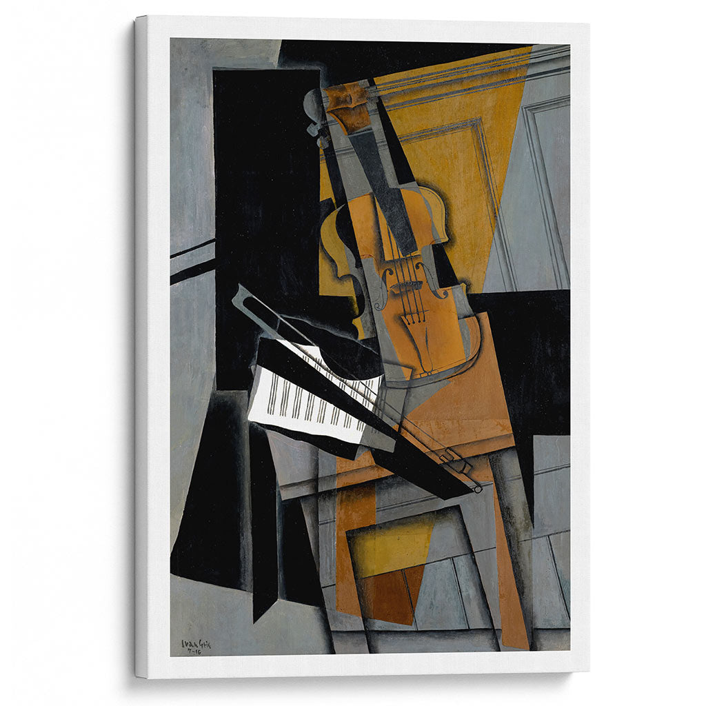 Juan Gris The Violin | Cubism Painting Art Print