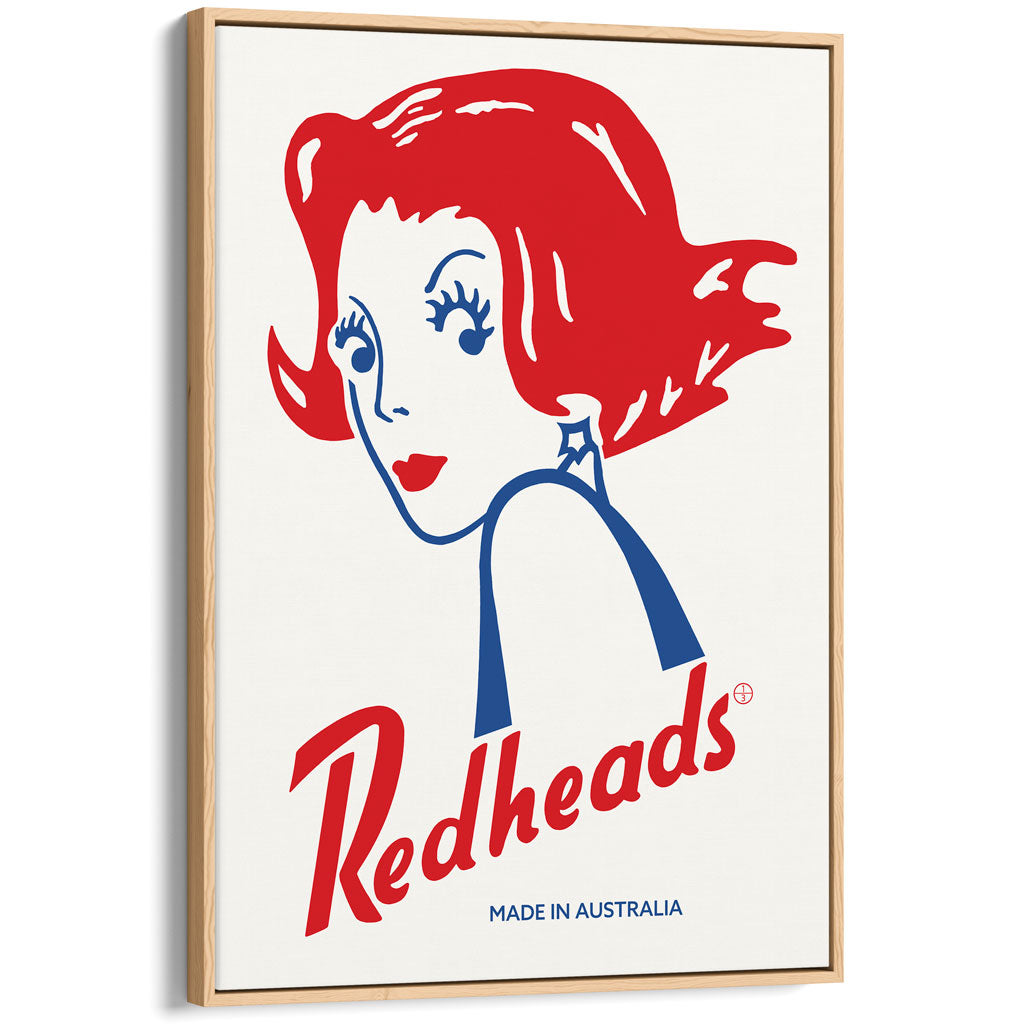 REDHEADS MATCHES FRAMED SET