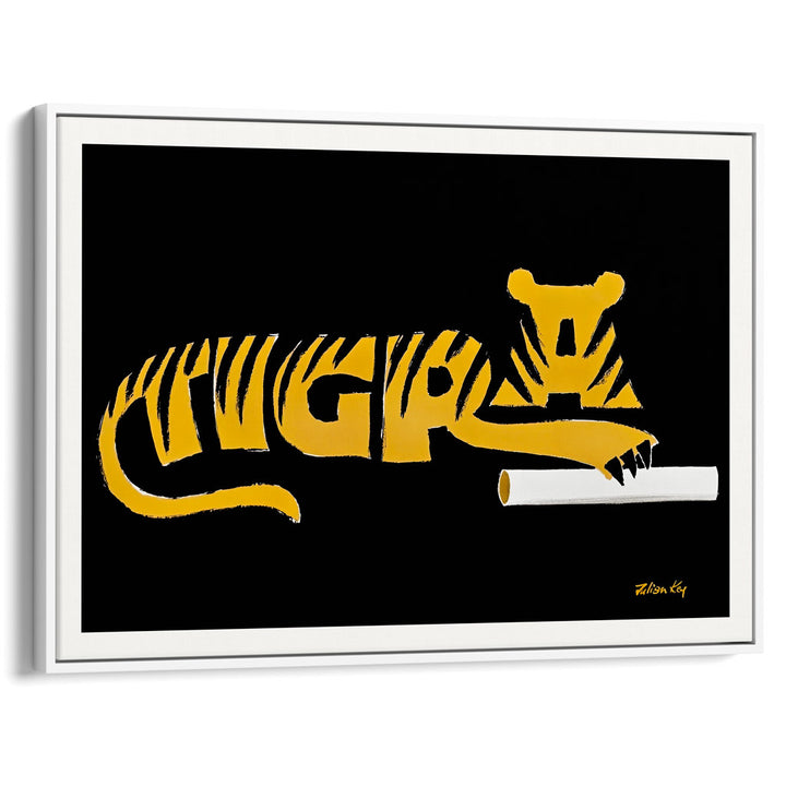 Tigra Poster 1965 | Belgian Vintage Advertising Wall Art Print
