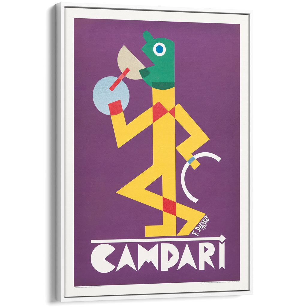 Campari by Depero 1928 | Italian Vintage Futurist Wall Art Print