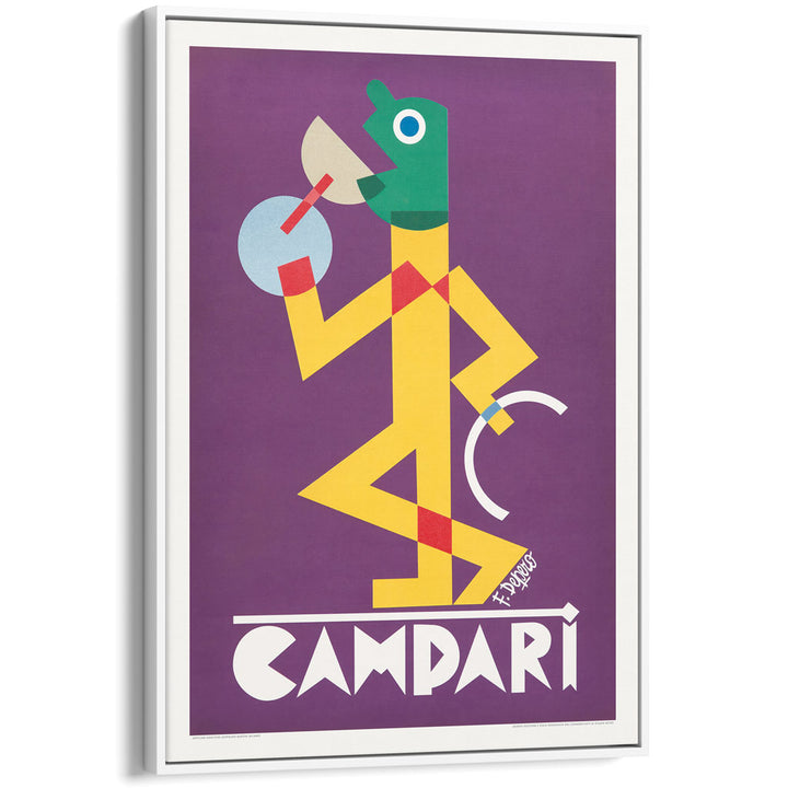 Campari by Depero 1928 | Italian Vintage Futurist Wall Art Print