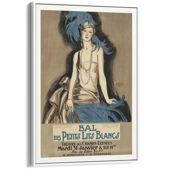 Champs-Élysées Ball Poster | French 1922 Art Deco Wall Art Print