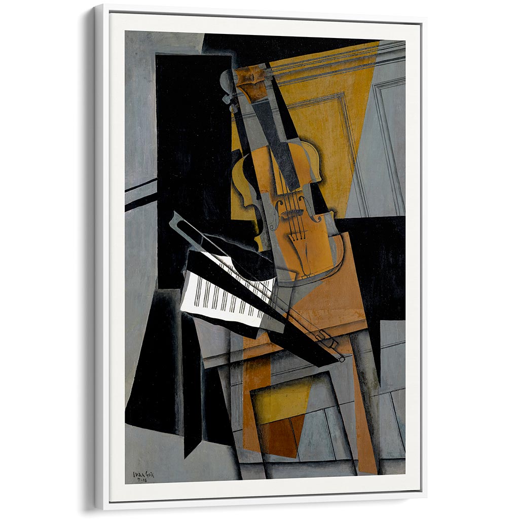Juan Gris The Violin | Cubism Painting Art Print