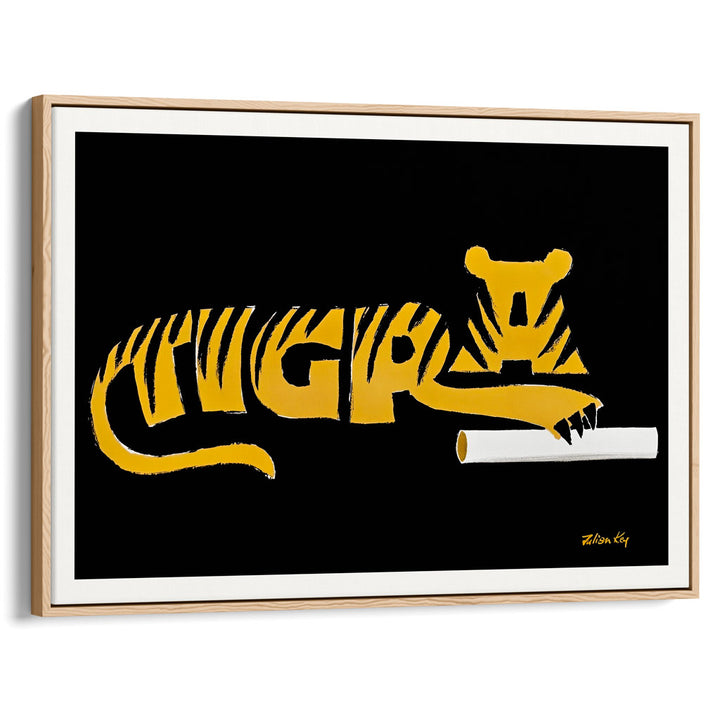 Tigra Poster 1965 | Belgian Vintage Advertising Wall Art Print