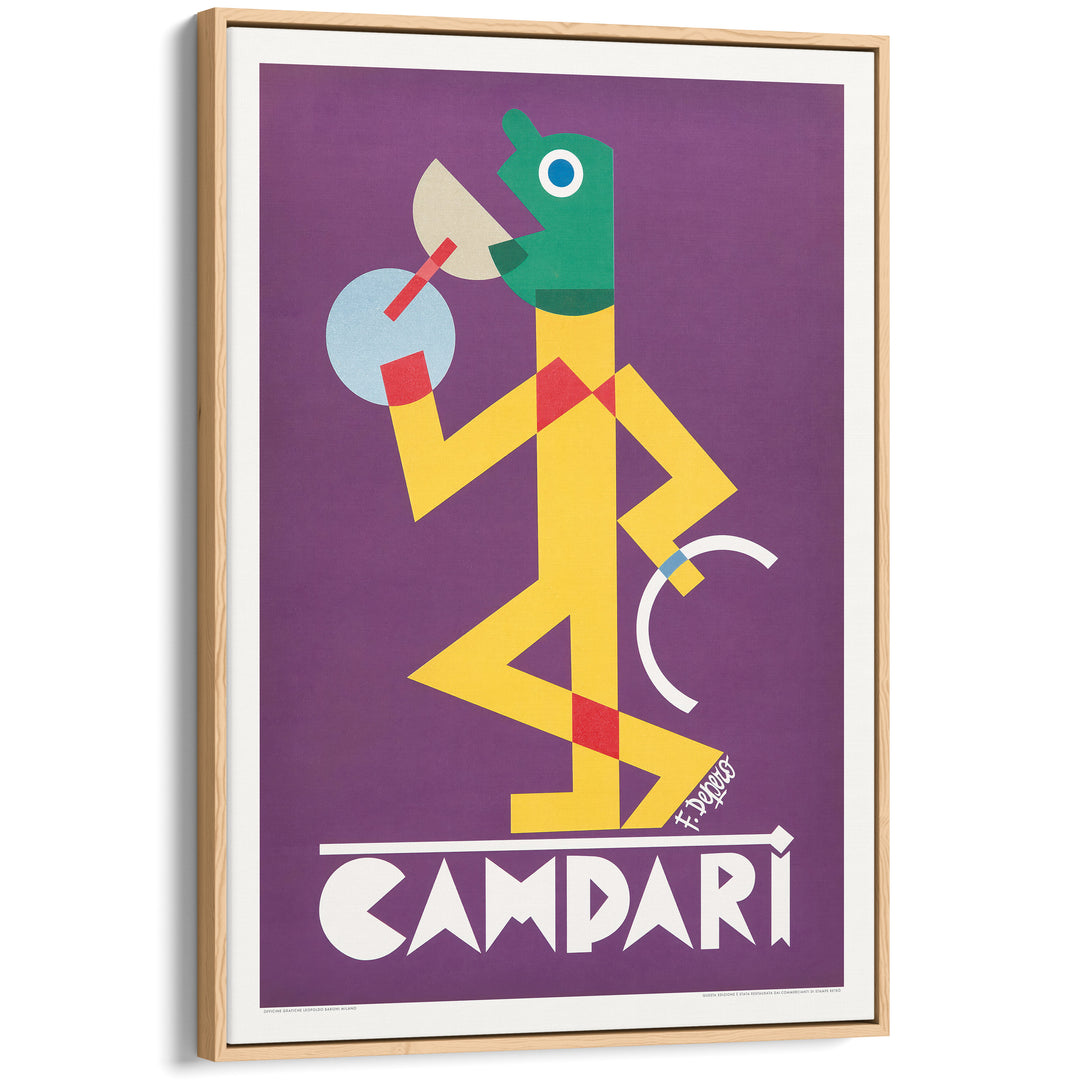 Campari by Depero 1928 | Italian Vintage Futurist Wall Art Print