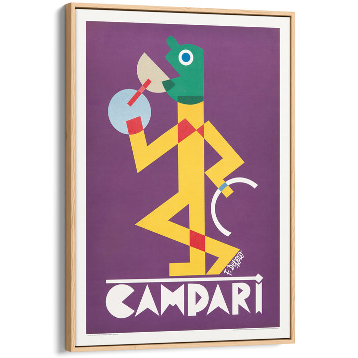 Campari by Depero 1928 | Italian Vintage Futurist Wall Art Print