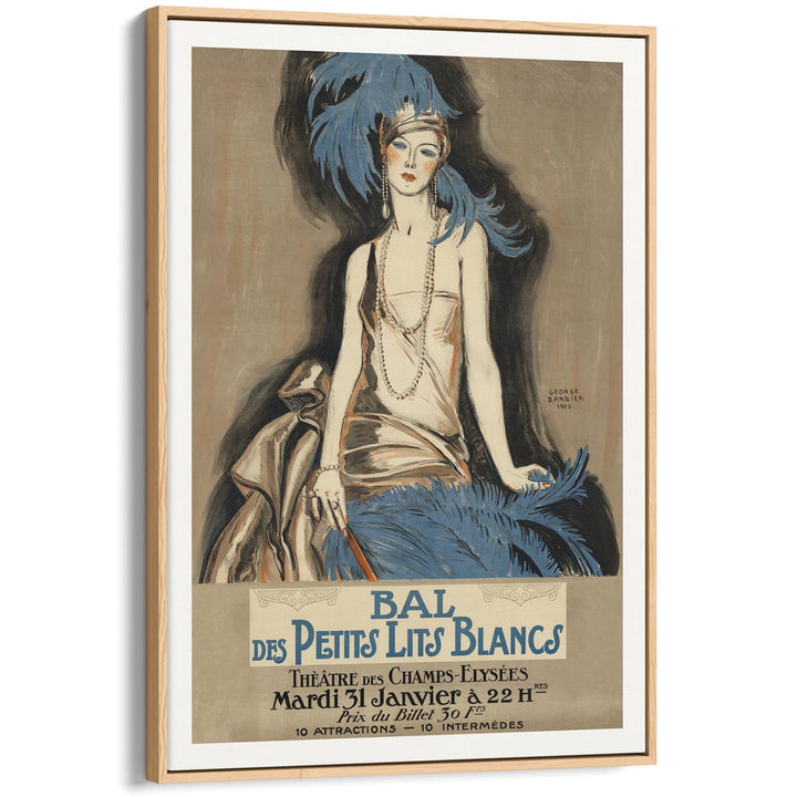 Champs-Élysées Ball Poster | French 1922 Art Deco Wall Art Print