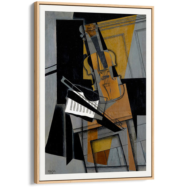 Juan Gris The Violin | Cubism Painting Art Print