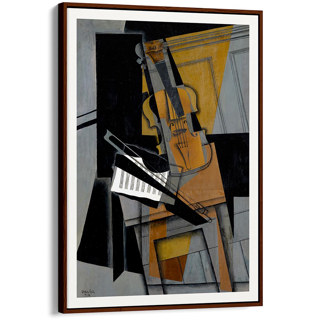 Juan Gris The Violin | Cubism Painting Art Print